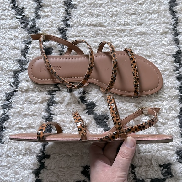 J.Crew leopard‎ print sandals - Picture 3 of 5